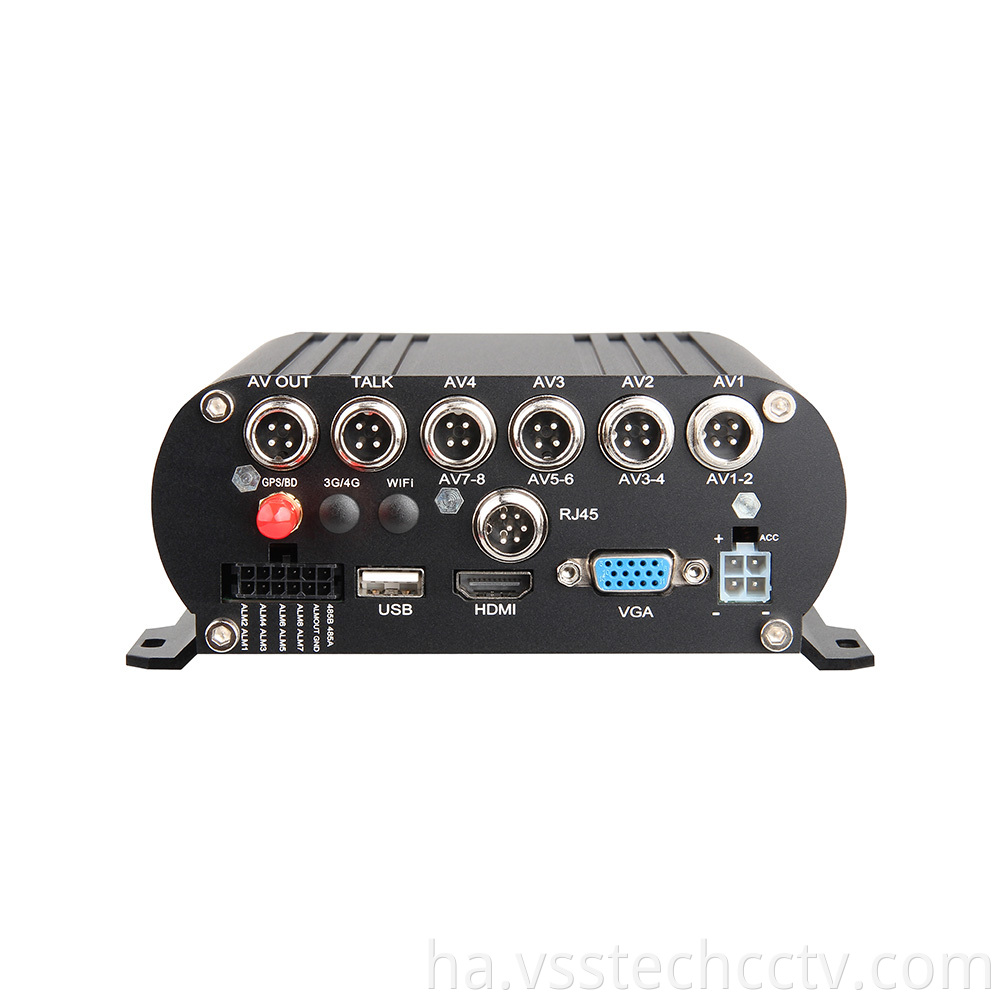 4 Channel Hard Drive Mobile DVR